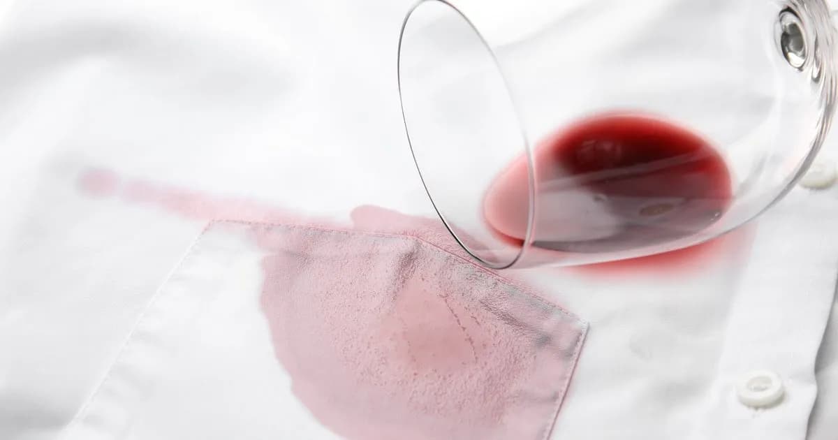 Jak skutecznie usunąć plamę z czerwonego wina z białej bluzki