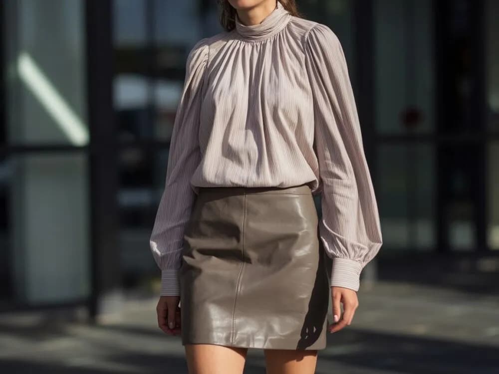 Jaką bluzkę do brązowej spódnicy wybrać, aby wyglądać stylowo?